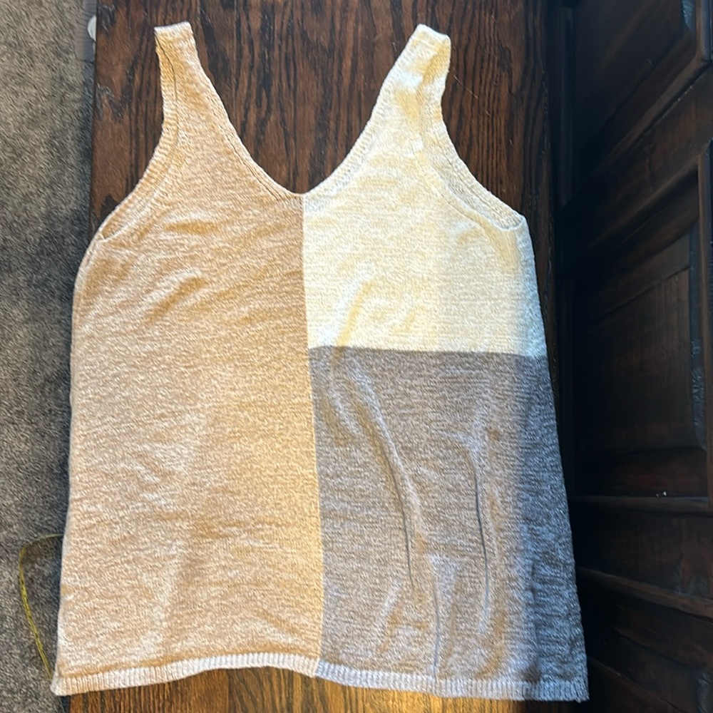 Color block Tank Large no brand